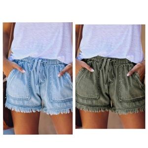 2 FOR 1 DEAL: BRAND NEW DISTRESSED DENIM SHORTS